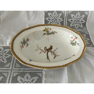 - Vintage 1920s Theodore Haviland Limoges France Eden 9-1/2 " Oval Vegetab…